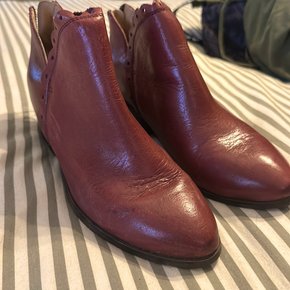 Red booties